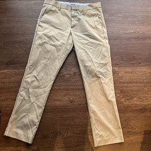 Tailored Gap Khakis; size 30x30 straight fit; hardly worn; pre-washed